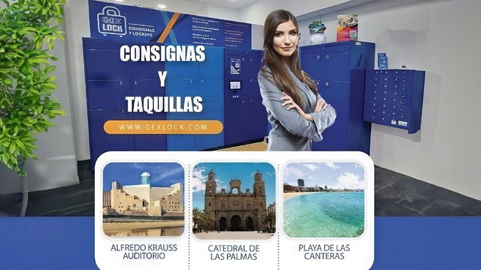 Los beneficios de usar Gexlock como consigna de equipajes, en tus vacaciones en Las Palmas de Gran Canaria