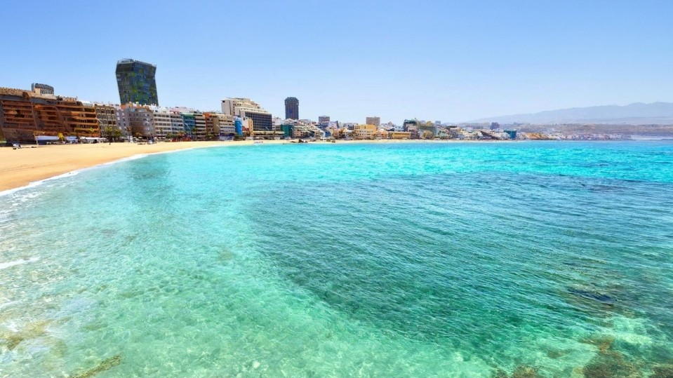 Disfruta de la Playa de las Canteras